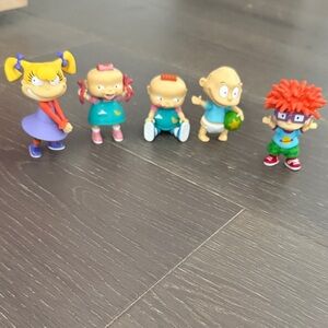 EUC complete set of vintage Nickelodeon Rugrats figures